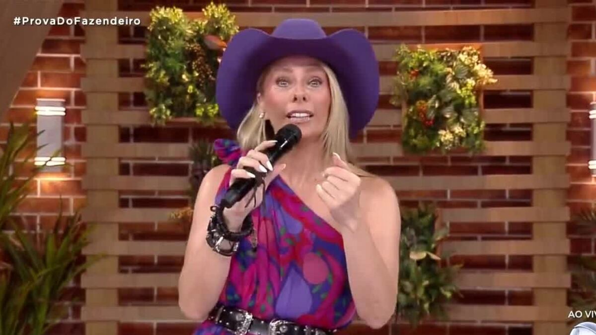 Adriane Galisteu avisa que terá roça falsa em "A Fazenda 14"