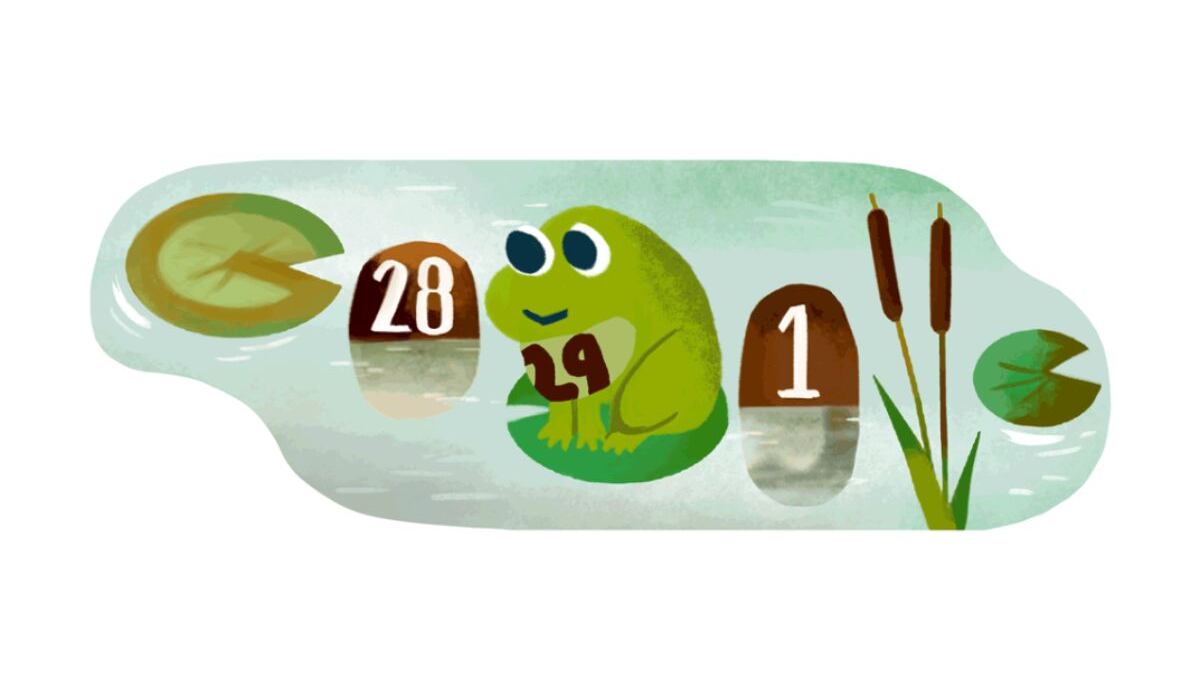 Día bisiesto 2024: Google celebra con un Doodle el 29 de febrero
