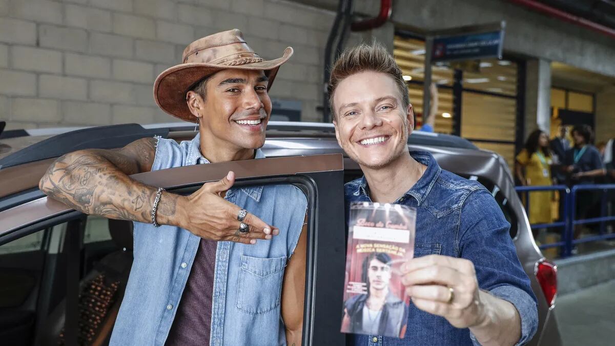 Estreia de Fuzuê: Ao lado de Micael Borges, Michel Teló faz participação especial na novela da Globo