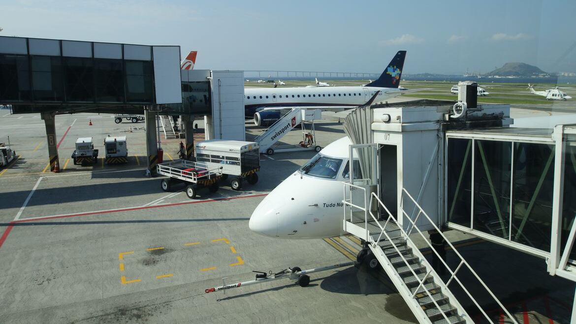 Depois, balão pegou fogo