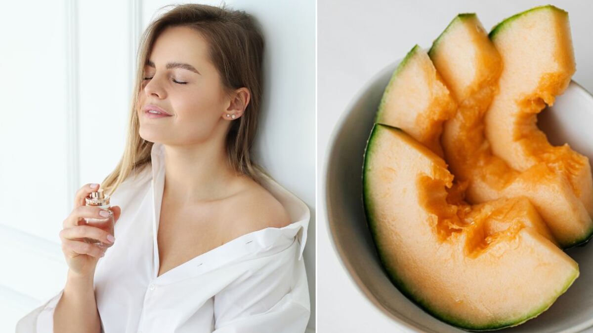 Los perfumes con olor a melón son ideales para las mujeres que aman las fragancias afrutadas