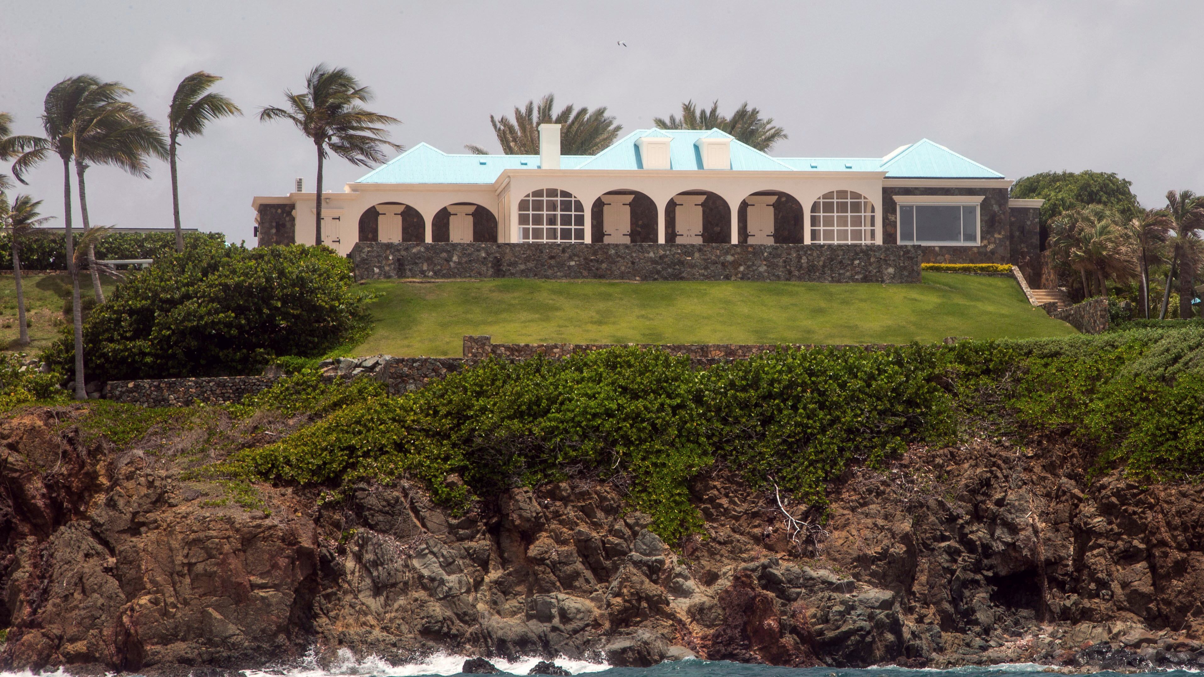 Cómo eran las islas Little Saint James y Great Saint James de Jeffrey Epstein