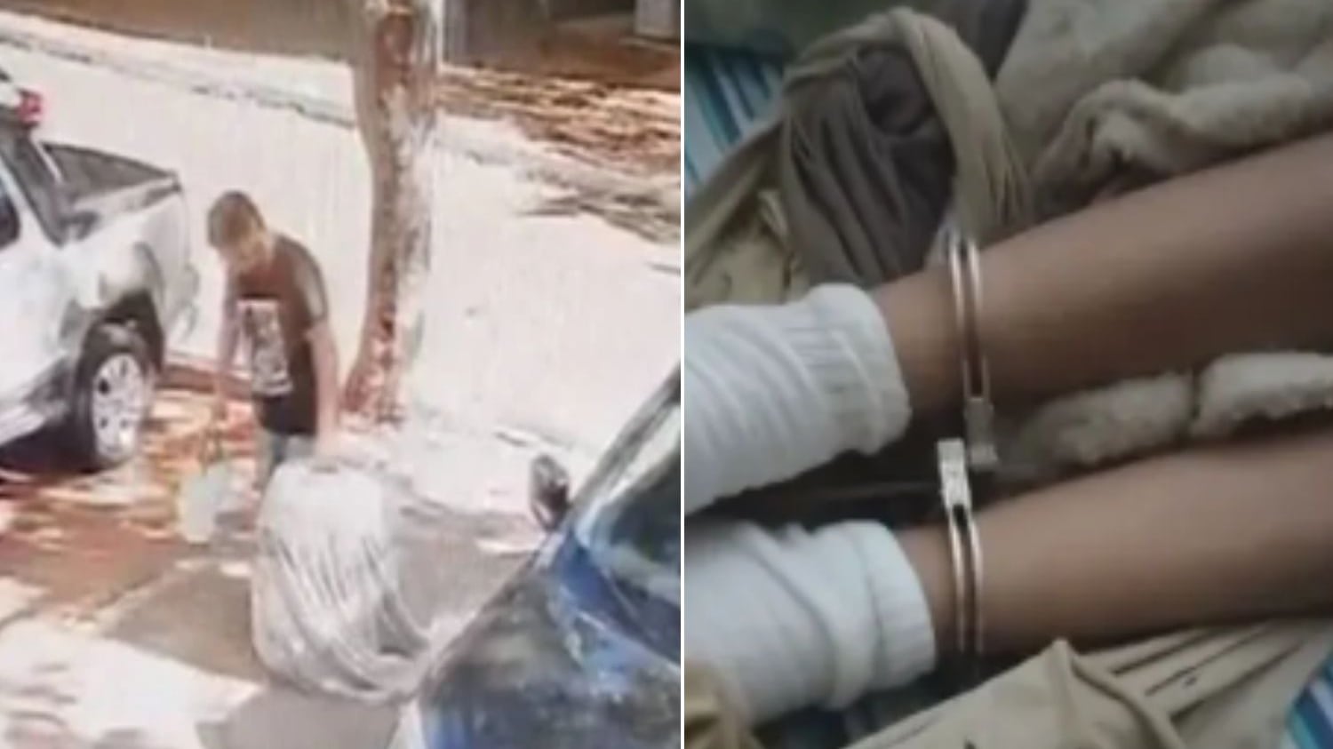 Homem e mulher foram presos pelo crime