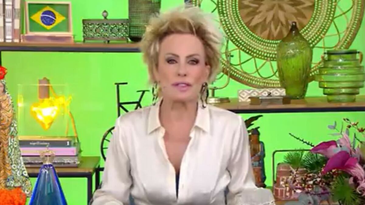 Ana Maria recebe caixa misteriosa no 'Mais Você'