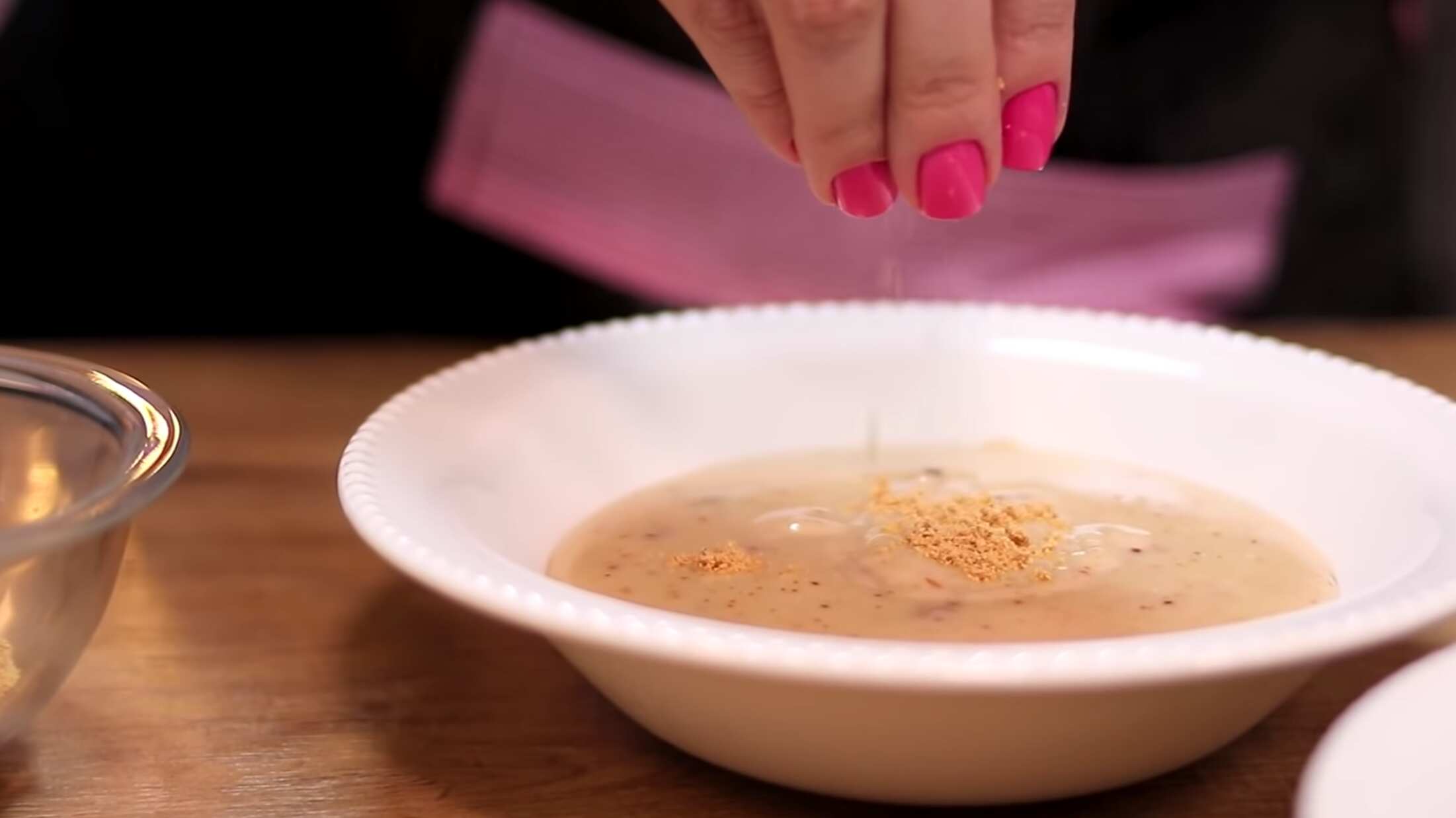 Mingau de paçoquinha