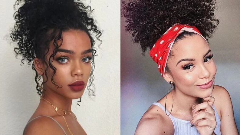 Penteado fáceis e rápidos para fazer em casa se você tem o cabelo cacheado curto