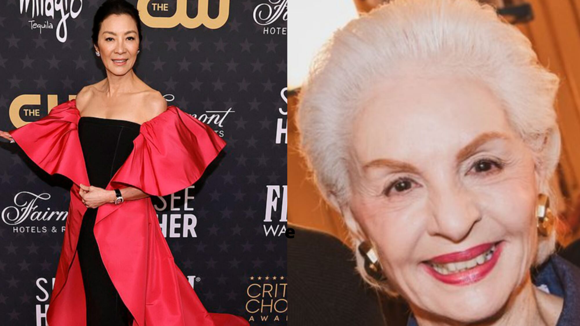 Michelle Yeoh e Carolina Herrera
Foto: @carolinaherrera