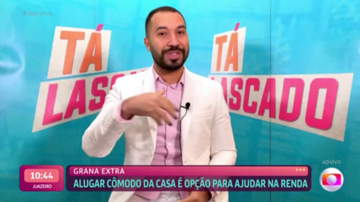Look de Gil do Vigor ganha destaque no Mais Você e nas redes sociais