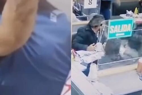 Mulher joga prato de comida em homem que estava sendo rude com os garçons