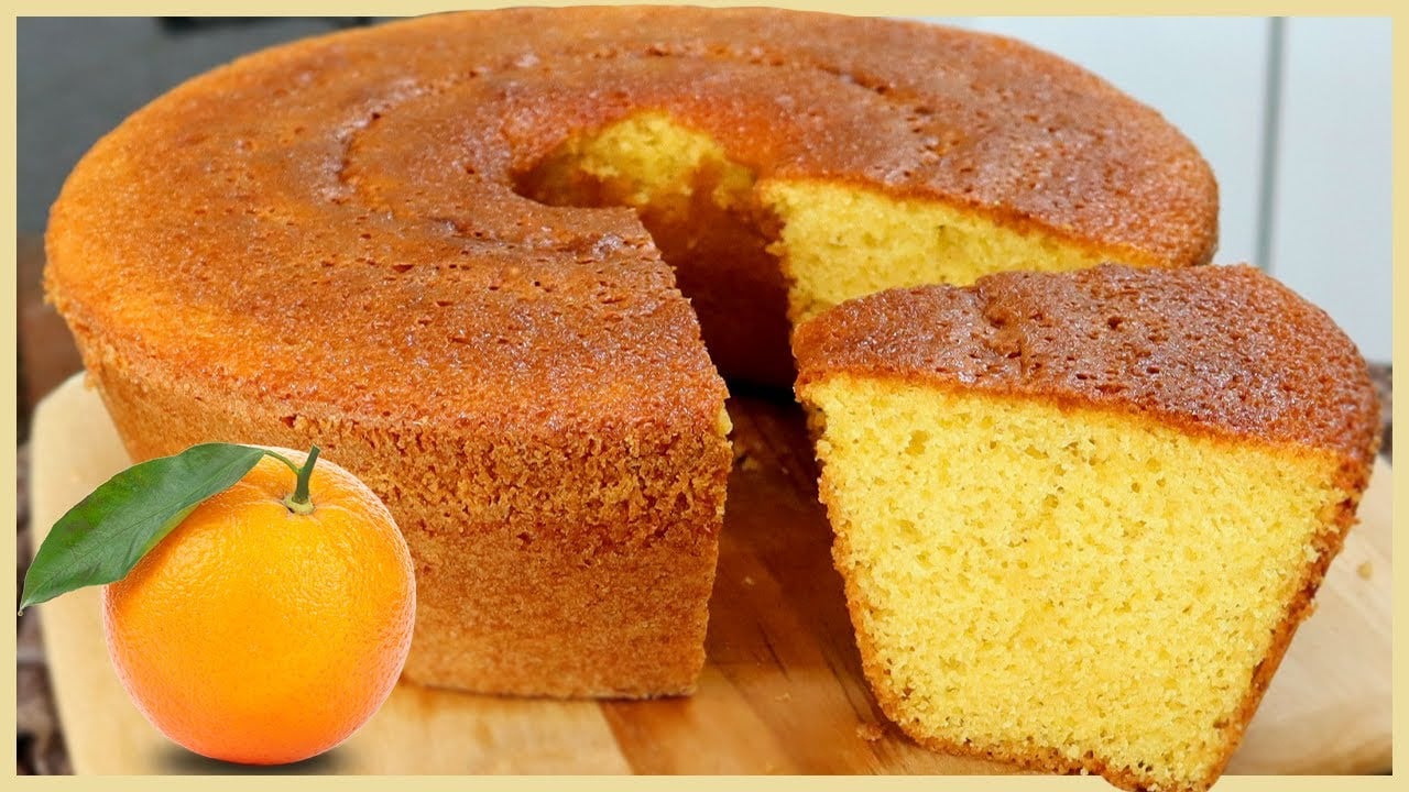 bolo de laranja