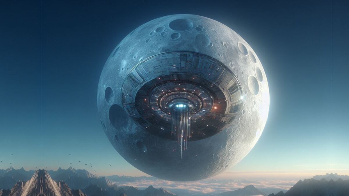 ¿Conocen la teoría Vasin-Shcherbakov? Es aquella que afirma que la Luna en realidad está hueca y es en realidad una nave espacial alien.
