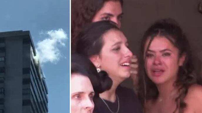 Prédio em que Maísa estava foi atingido por fogo neste sábado (29).