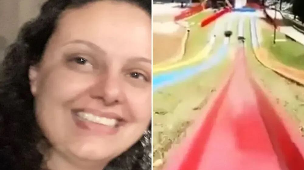 Filho dela ficou ferido