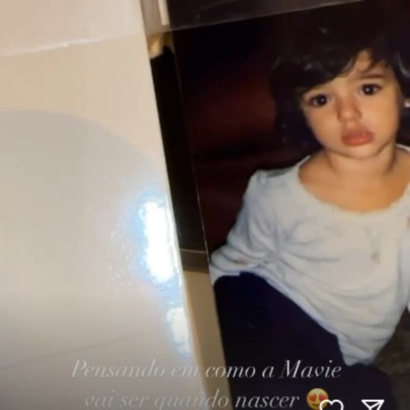 Bruna Biancardi criança