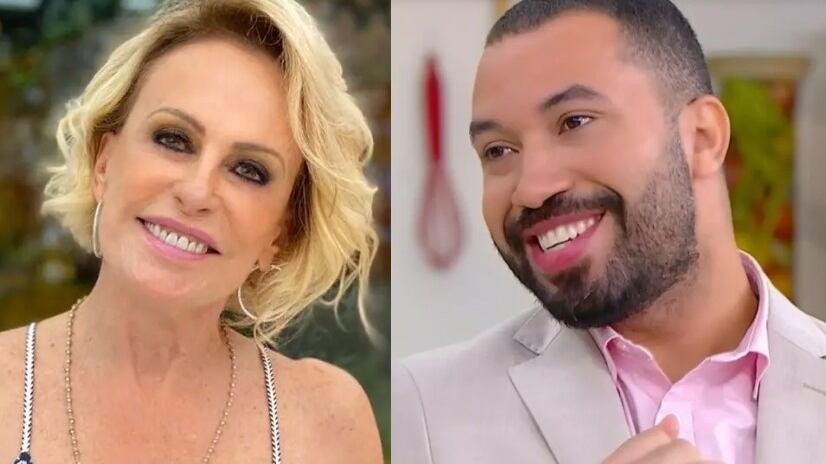 Ana Maria Braga e Gil do Vigor no Mais Você
