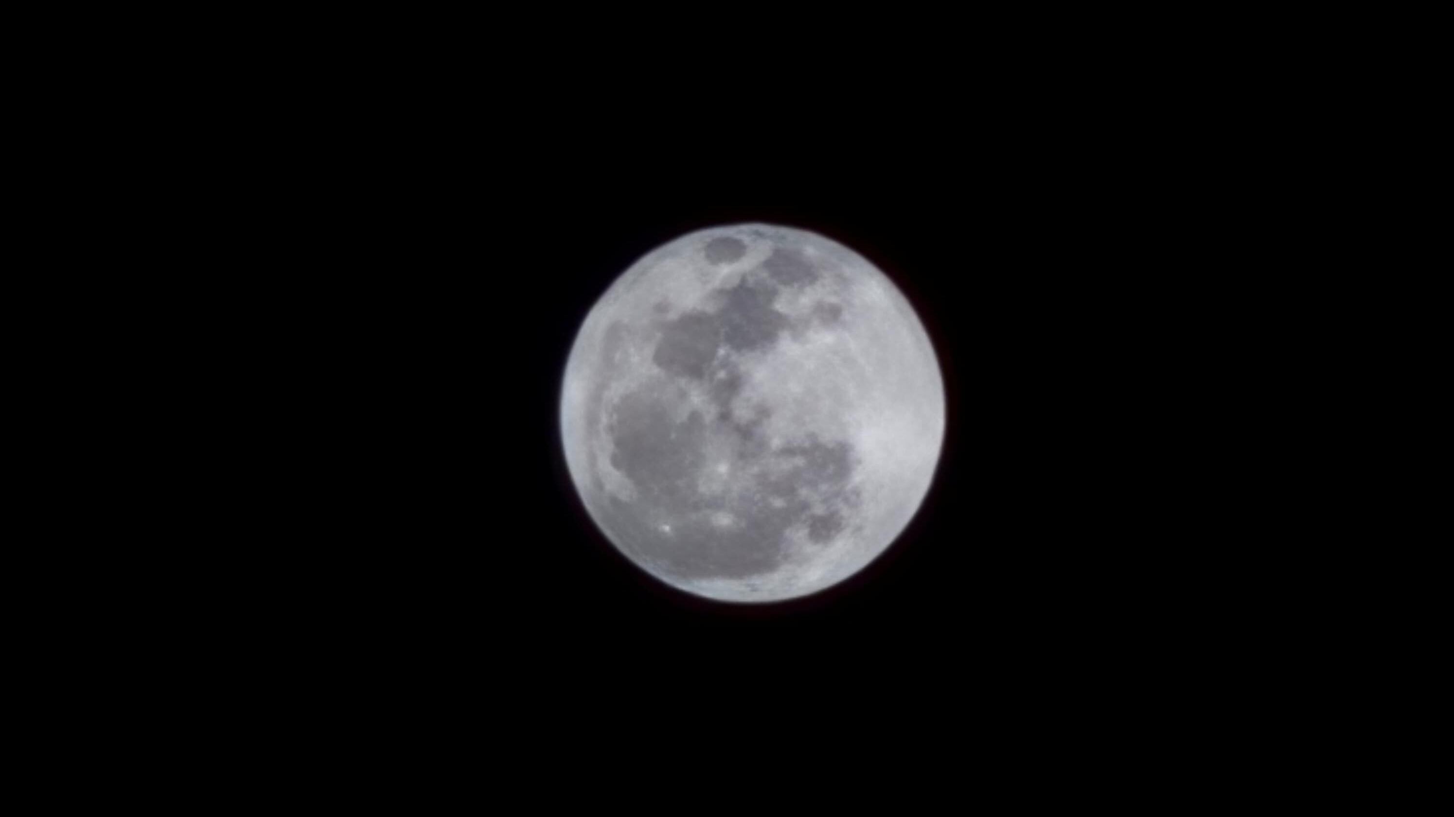 Lua cheia desta segunda