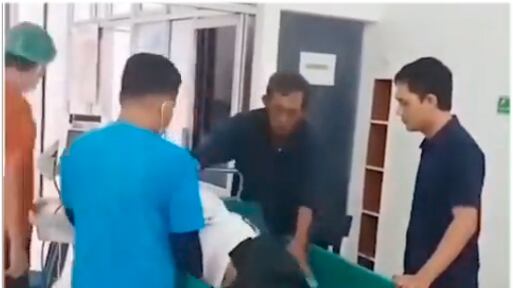 Homem simula própria morte