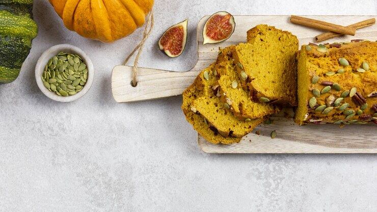 Pãozinho de abóbora low carb para fazer no micro-ondas