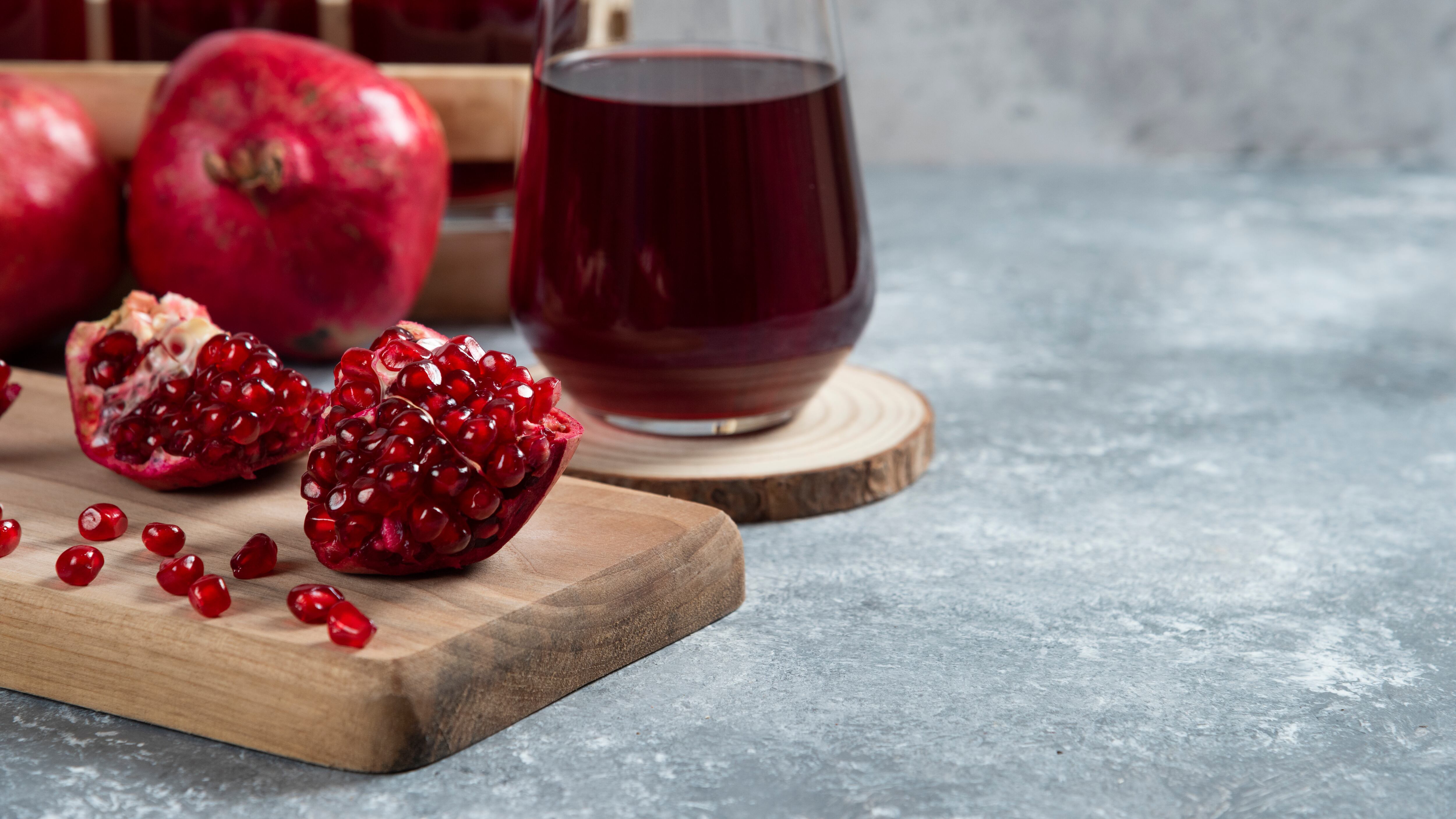 Representação - Suco de romã