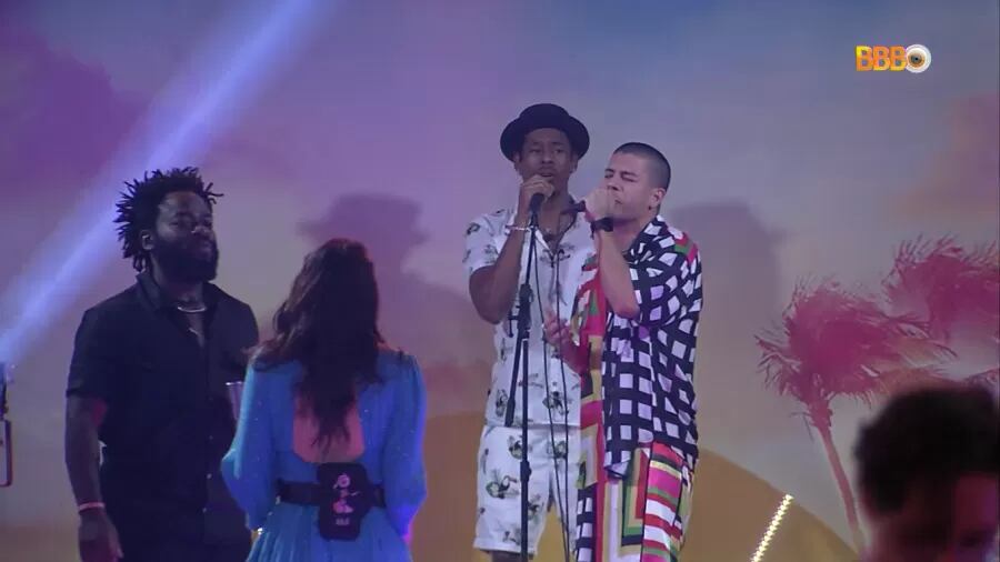 Arthur e PA soltam a voz em festa do líder no 'BBB 22'