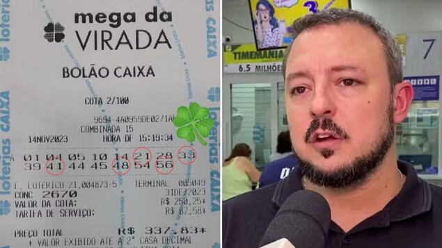 Bolão de São Vicente (SP) acertou quina e faturou quase R$ 1 milhão