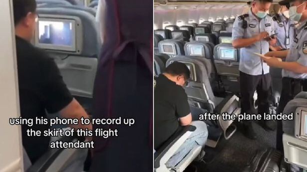 Passageiro é pego em flagrante