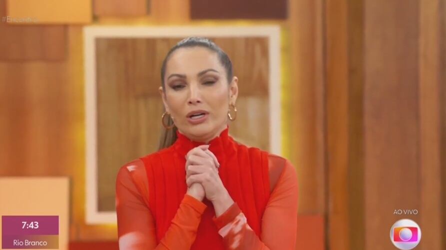 Encontro com Patrícia Poeta voltou a ser criticado nas redes sociais