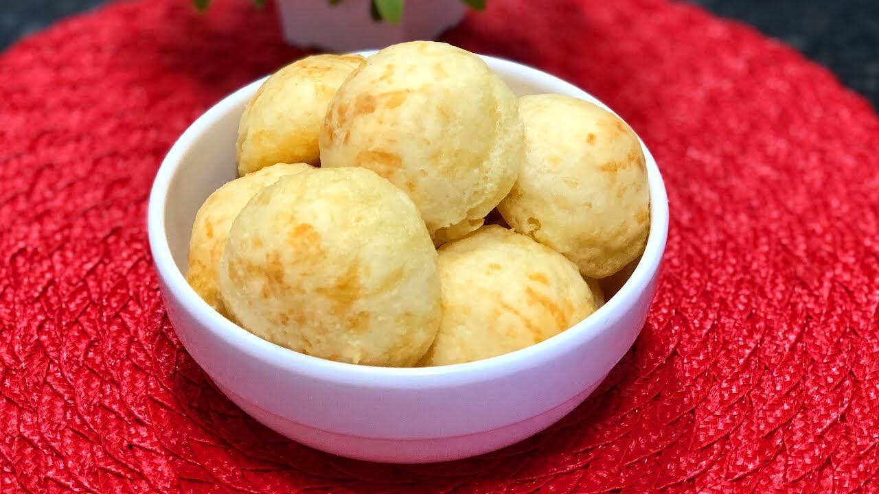 Receita caseira de bolinho de tapioca com apenas 5 ingredientes