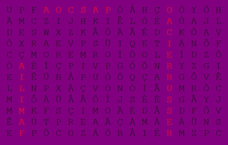 Caça-palavras de páscoa