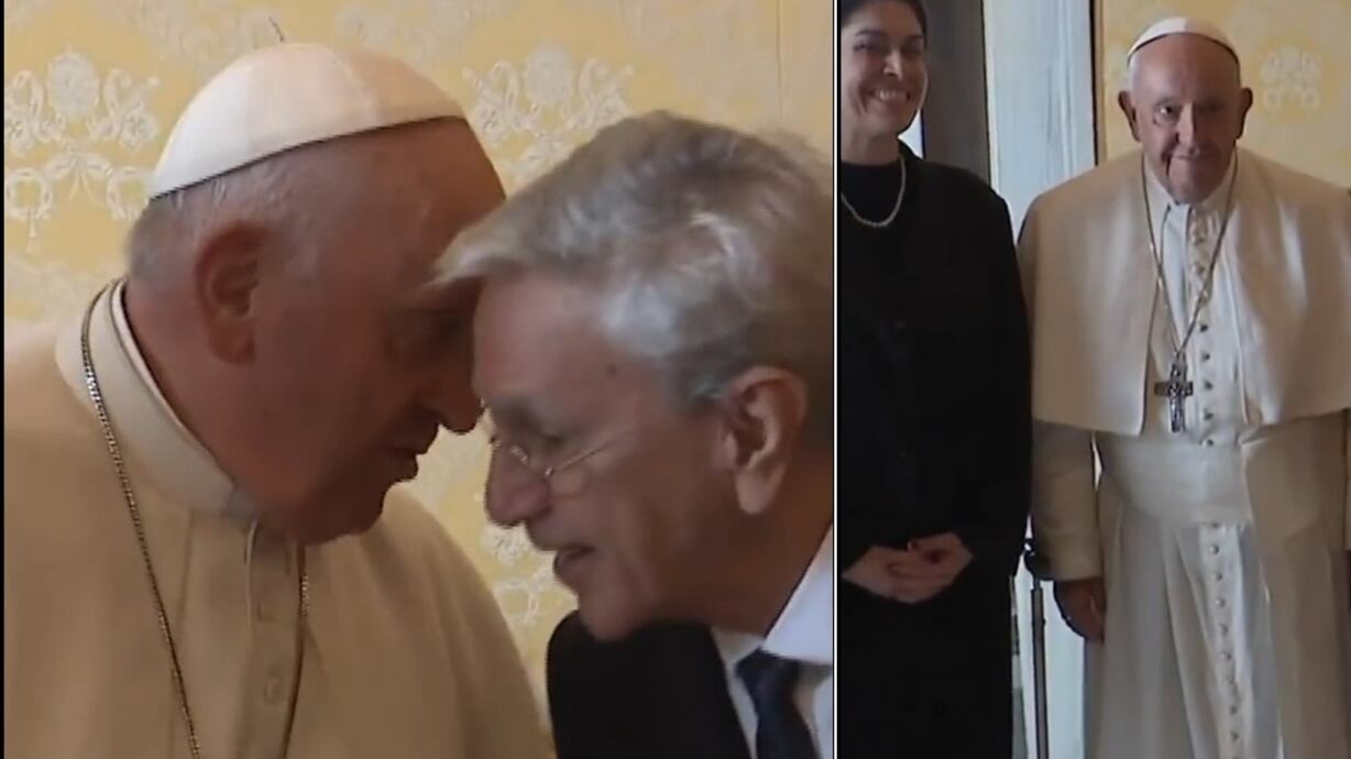 Papa Francisco e Caetano Veloso