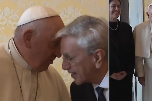 Durante turnê na Europa, Caetano Veloso recebe bênção de Papa Francisco