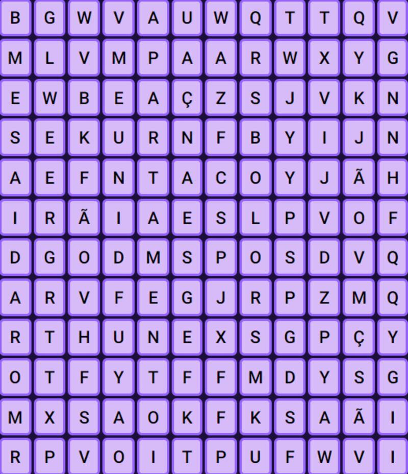 Caça-palavras: busque por ‘APARTAMENTO’ e ‘MORADIA’ na imagem e cumpra o desafio