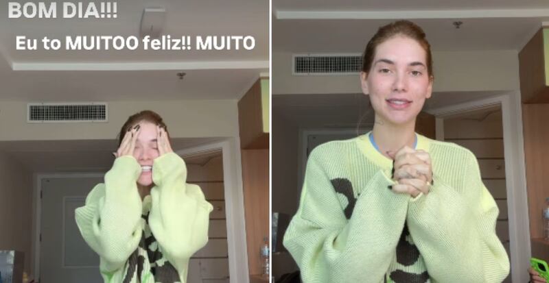 Bebê estava internado para tratar uma bronqueolite