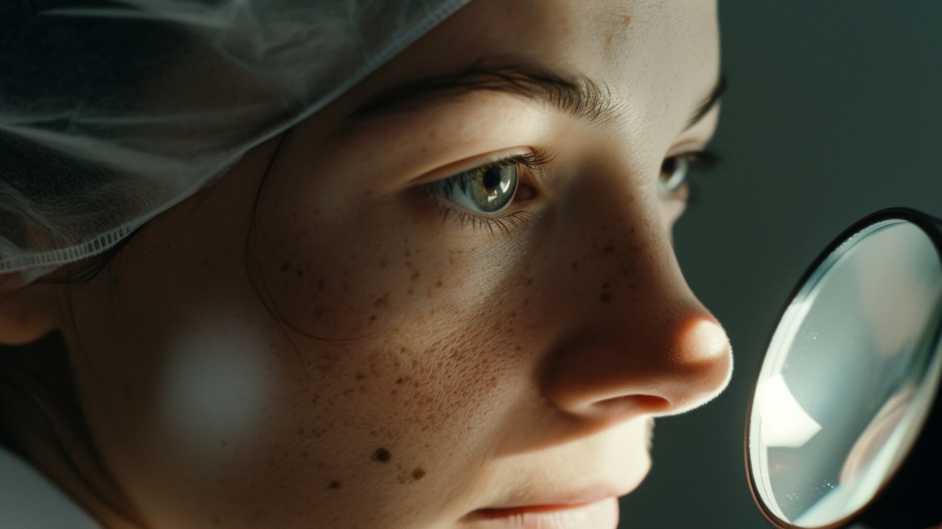 ¿Qué significan los lunares en la cara?