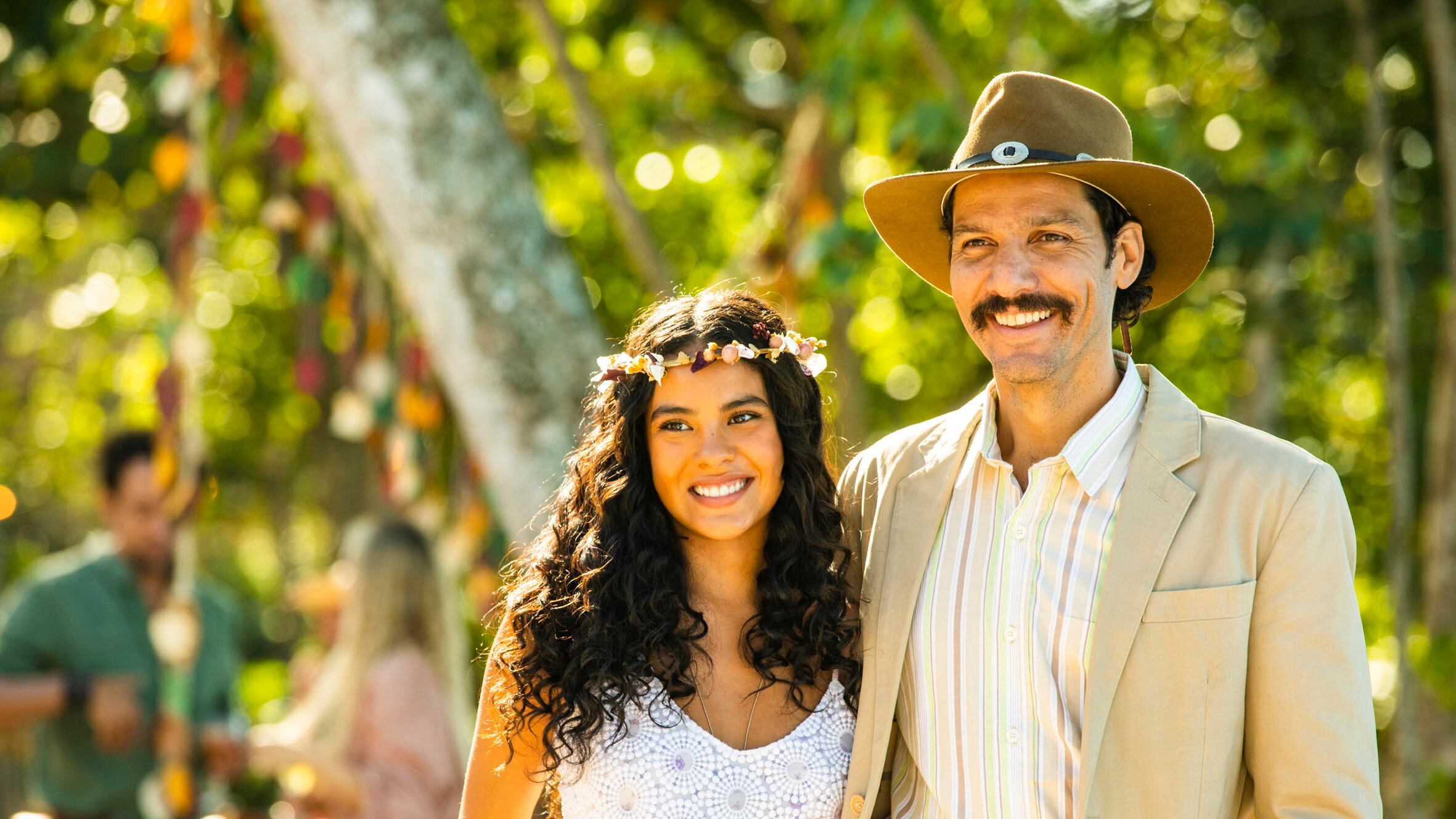 Pantanal: Após ataque na floresta, Muda (Bella Campos) faz proposta para Tibério (Guito)