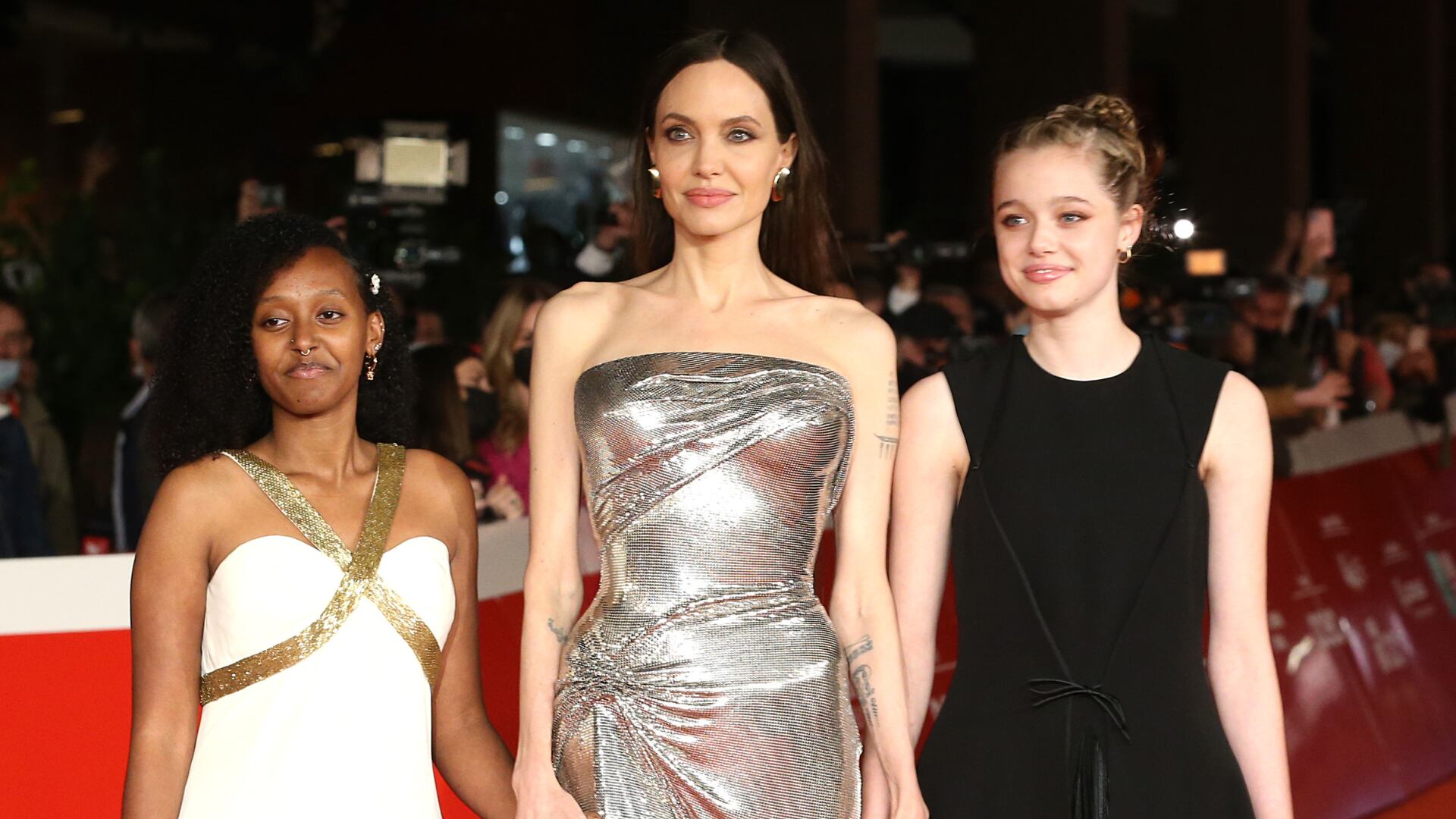 Angelina Jolie al parecer tiene algunas diferencias con sus hijos y así lo demostró.