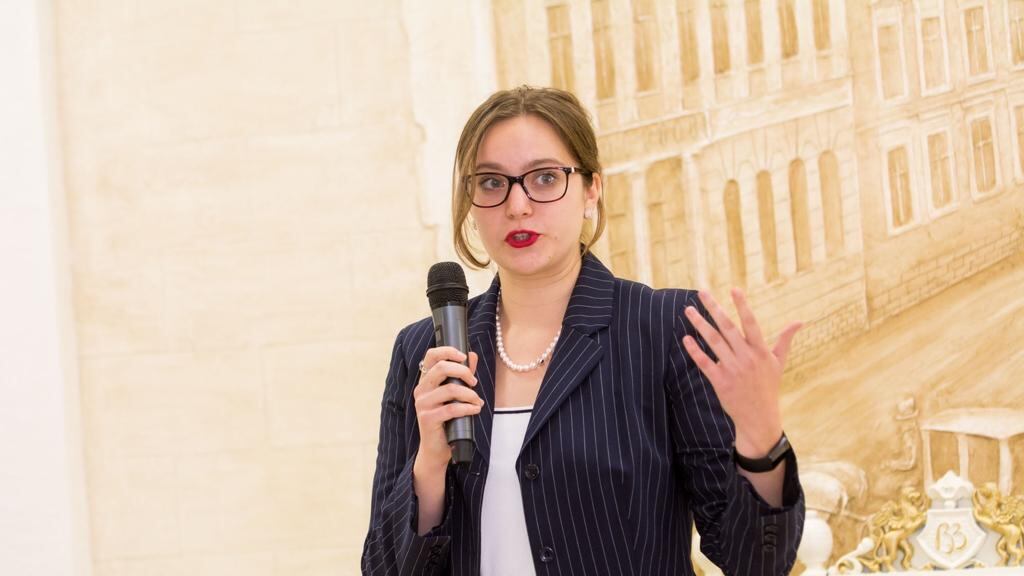 Valentina Butenko é estudante de política e retornou à Ucrânia para oferecer apoio ao país