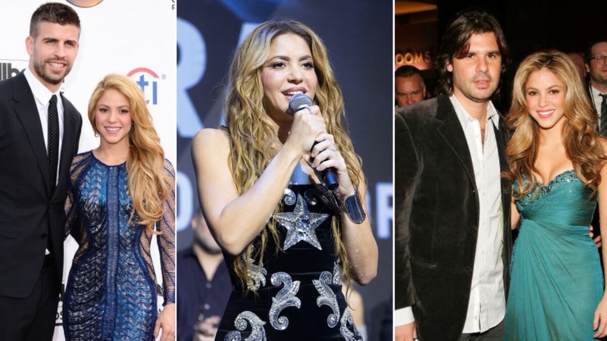 Piqué no te ilusiones que no eres el único: Shakira en las letras de sus canciones inmortalizó a todas sus parejas