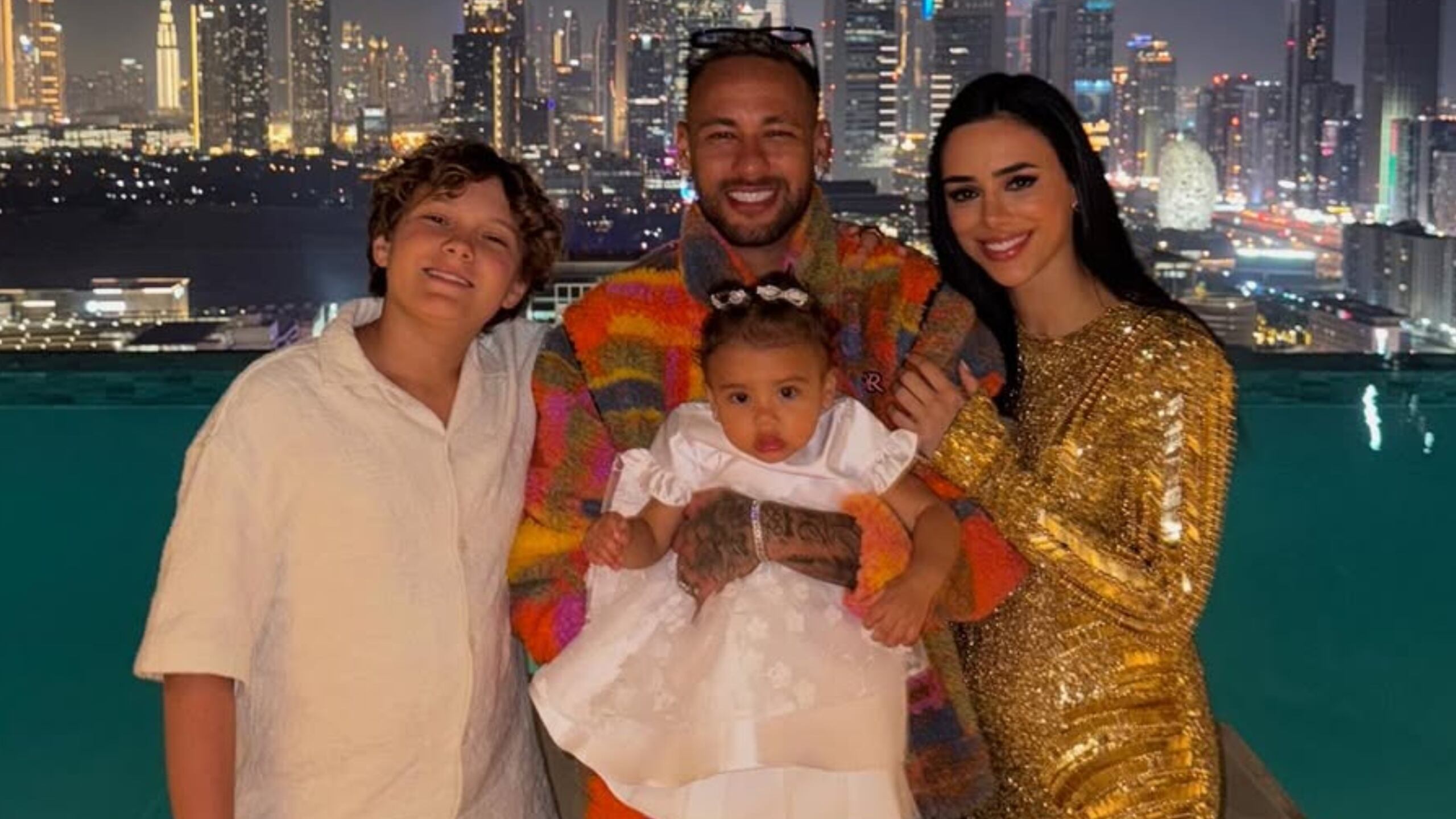 Neymar Jr e família