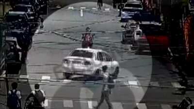 Mulher mente que foi atropelada