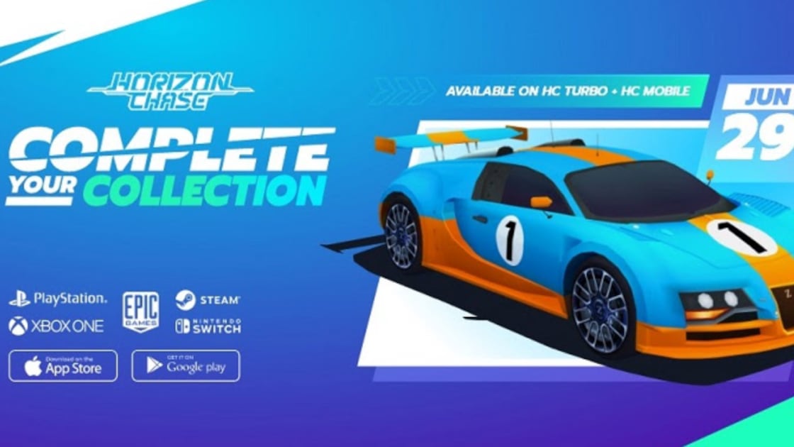 Horizon Chase Turbo está disponível gratuitamente na Epic Games Store por tempo limitado