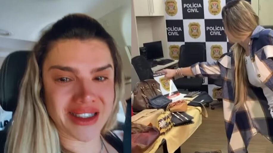 Mirella Santos tem bolsas recuperadas após roubo