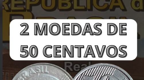Moedas valem mais de 5 mil reais