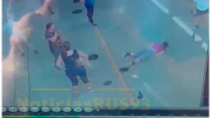 Mulher desmaia durante treino em academia