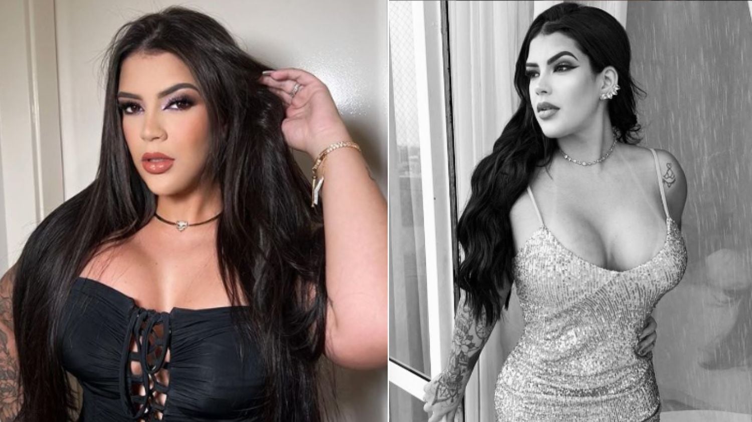 Ela estava com o marido