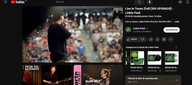 YouTube modificaciones