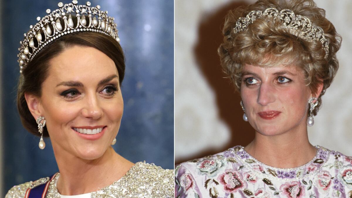 Kate Middleton y Lady Di