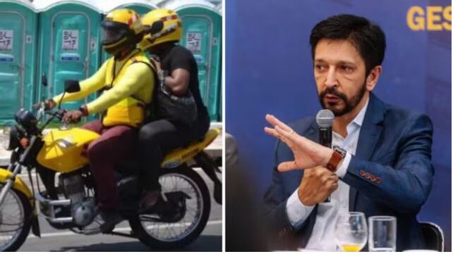 Empresa e gestão de Ricardo Nunes disputam por causa de serviço de aplicativo por motos