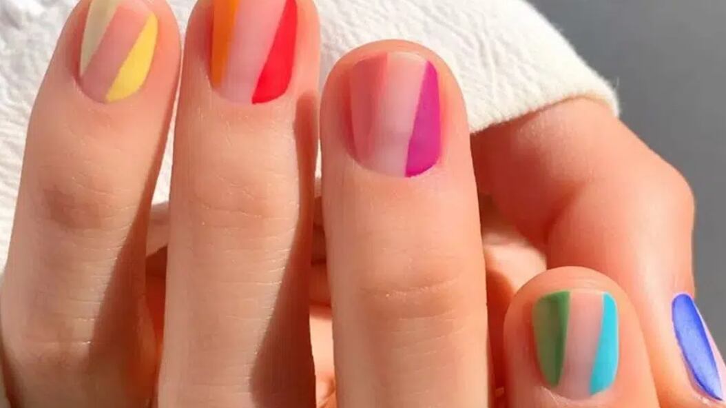 Nail Art unhas curtas - reprodução