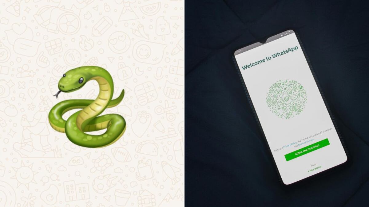 El emoji de serpiente es uno de los más populares en WhatsApp